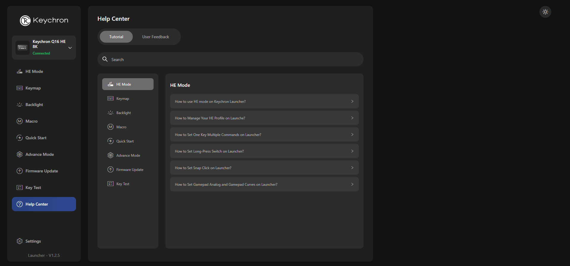 كيكرون Q16 HE 8K