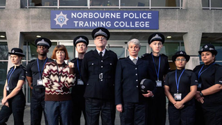 The staff of Norbourne Police Training College attempt to train-up six hapless recruits in new ITV comedy Piglets