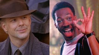Mickey Rourke on the left, Eddie Murphy on the right