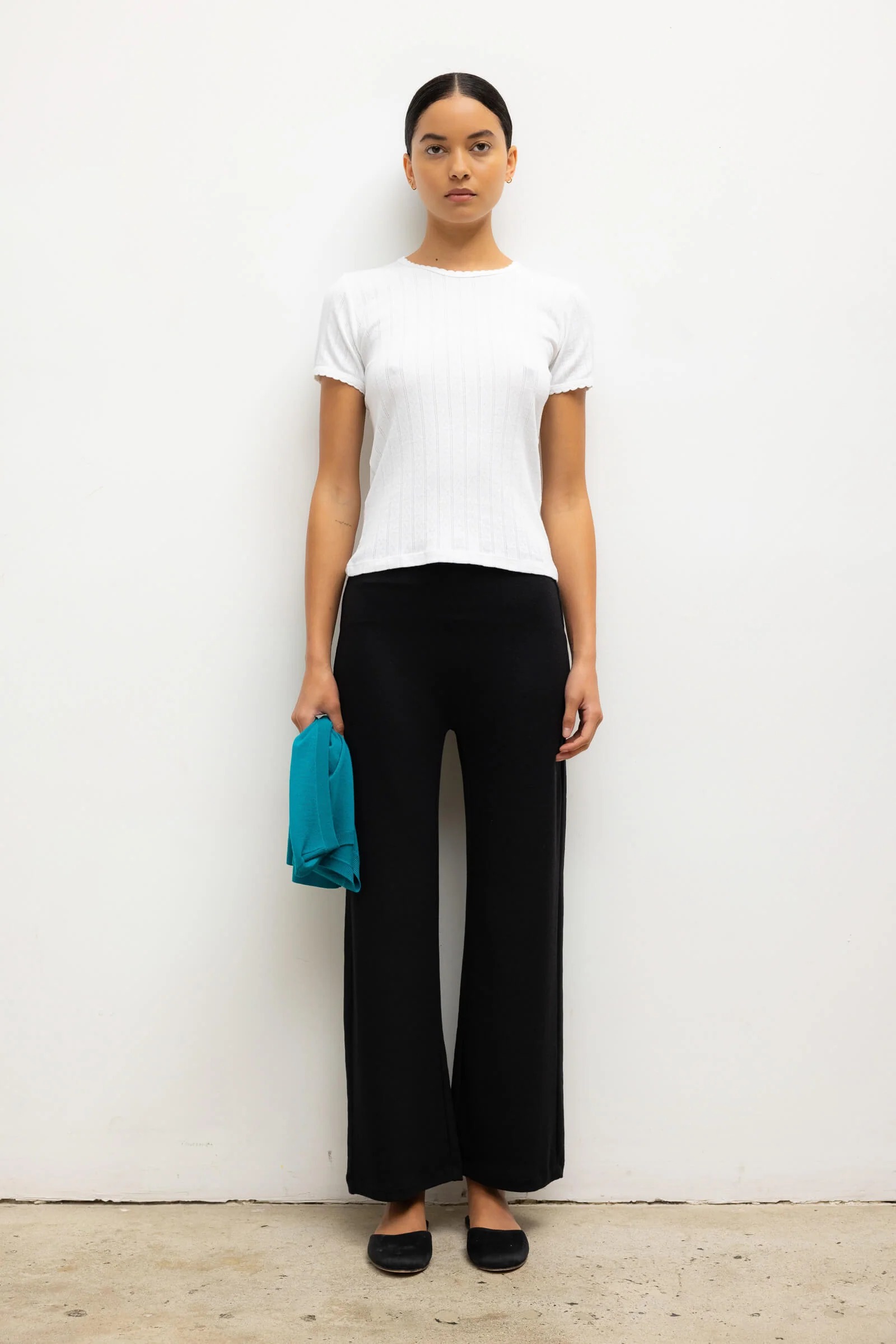 Leset, Lauren Crop Flare Pants