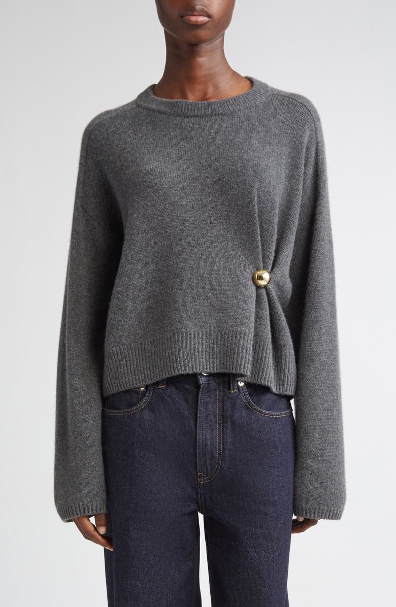 Bill Draped Cashmere Sweater