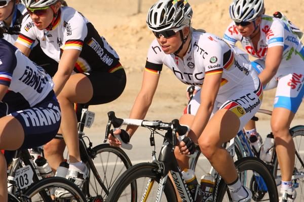 German Champion Charlotte Becker (HTC-HighRoad)