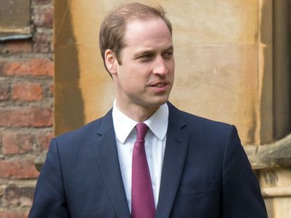 Prince William arrives for the first day of his course at Cambridge University