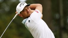 Xander Schauffele takes a shot at the Tour Championship