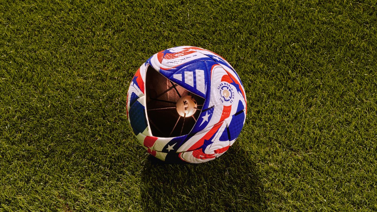 The official match ball for the FIFA Club World Cup 2025 by Adidas