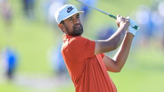 Tony Finau takes a shot at The Players Championship