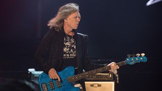 Musician Tom Hamilton of Aerosmith performs on the Sunset Cliffs Stage during the 2016 KAABOO Del Mar at the Del Mar Fairgrounds on September 17, 2016 in Del Mar, California