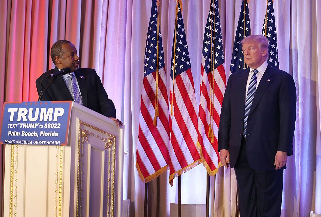 Donald Trump and Ben Carson