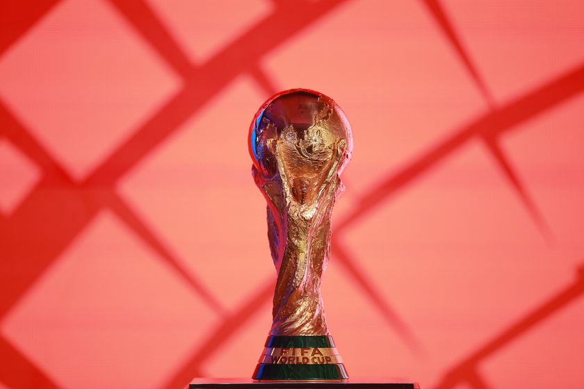 World Cup 2026 squads: The FIFA World Cup Trophy is seen during the Commercial Partners Summit at Marriott Georgetown Hotel on December 03, 2025 in Washington, DC.