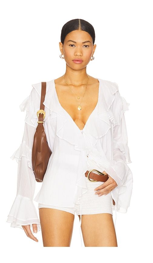Joss Ruffle Top