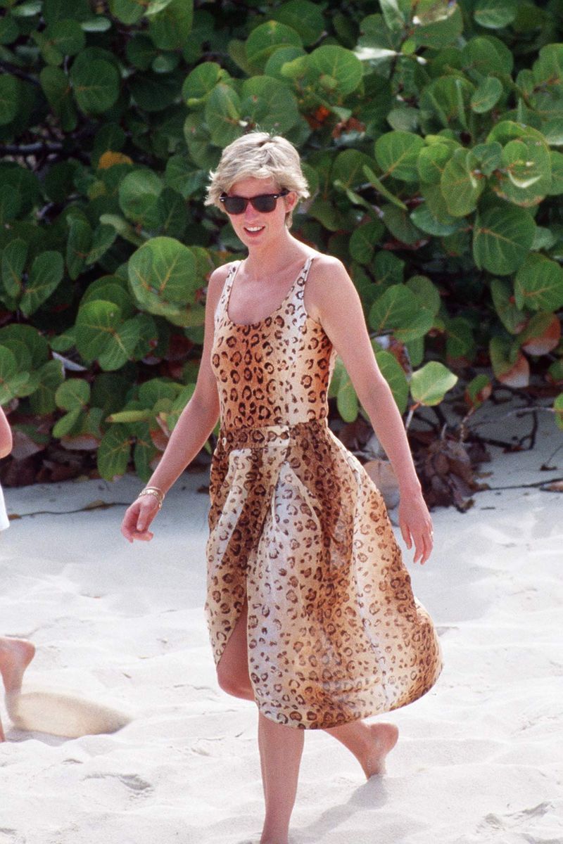 princess diana necker holiday