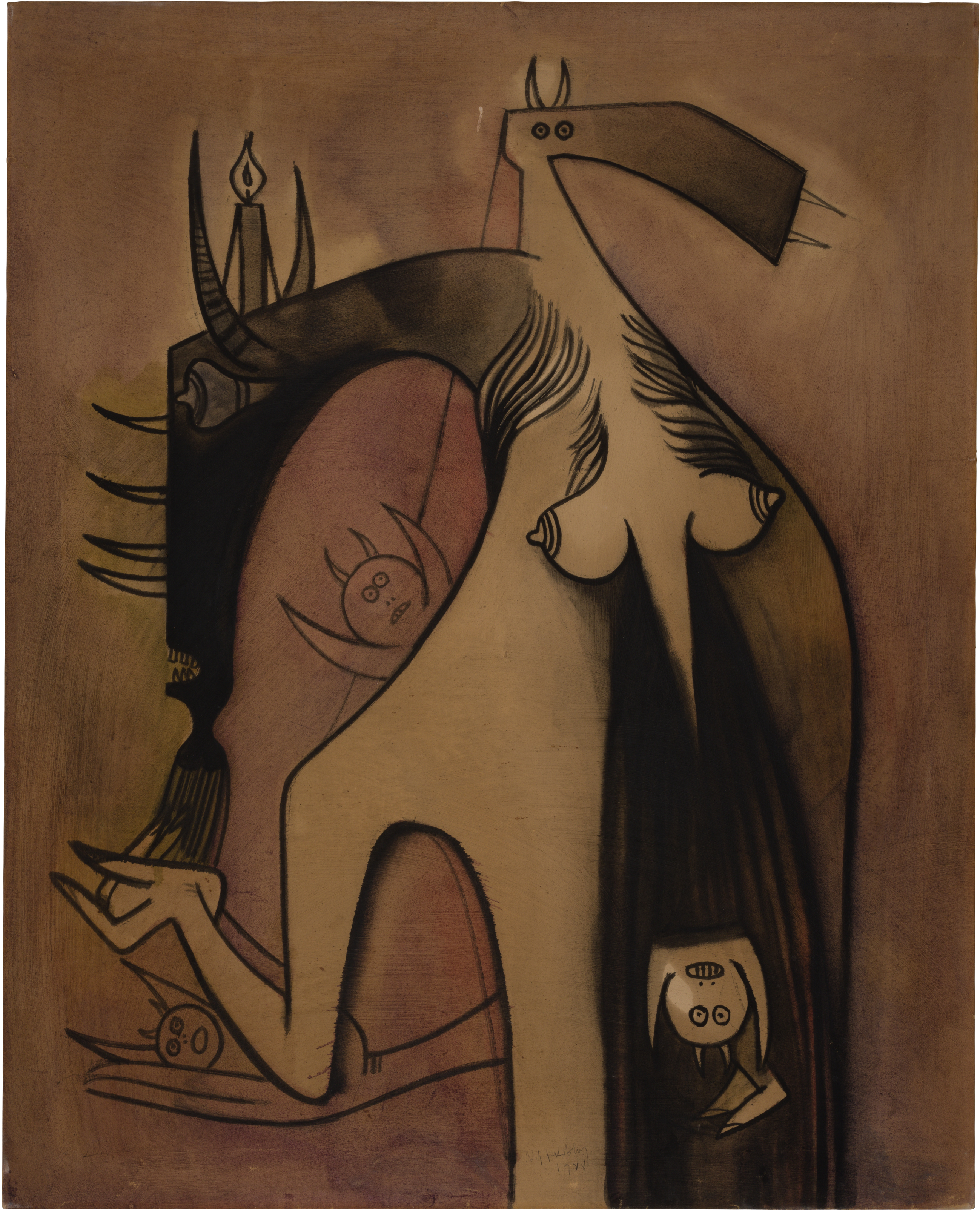 Wifredo Lam, Femme-cheval (1948)