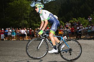 Simon Yates made the breakaway during stage 14.