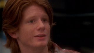 A young Jesse Plemons looking nervous in NCIS