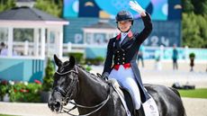 FEI Dressage World Cup Final entries: Lottie Fry and Glamourdale, pictured at the Paris 2024 Olympic Games, will carry Britain&rsquo;s hopes at the 2025 FEI Dressage World Cup Final.