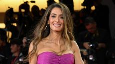 Amal Clooney debuts pecan pie hair colour at Venice Film Fesitval 2025