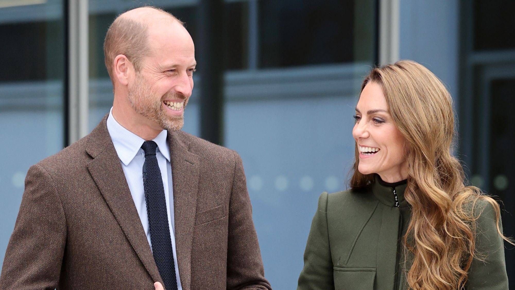 Prince William and Catherine, Princess of Wales visit the Northern Ireland Fire &amp; Rescue Service&rsquo;s (NIFRS) new Learning and Development College on October 14, 2025