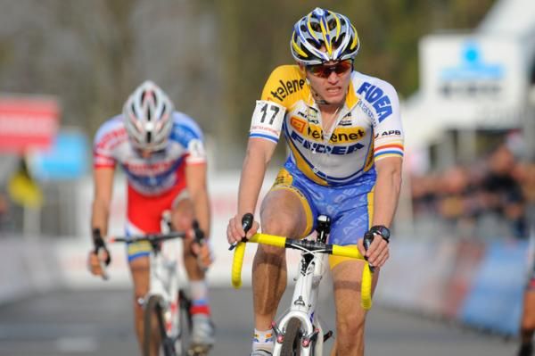 Corne Van Kessel (Telenet Fidea) crosses the line in 8th