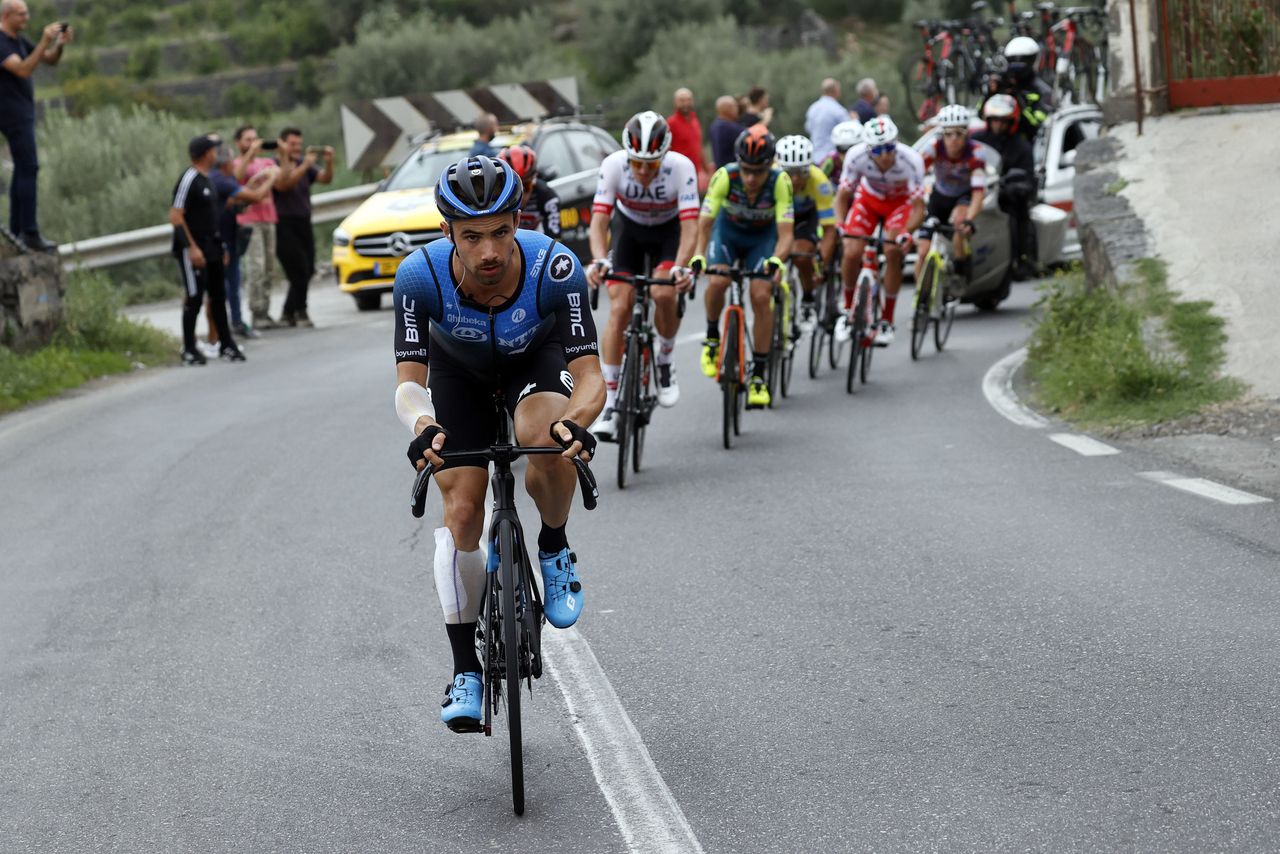 Giro d'Italia 2020 - 103th Edition - 3rd stage Enna - Etna 150&Acirc;&nbsp;km - 05/10/2020 - Victor Campenaerts (BEL - NTT Pro Cycling) - photo Luca Bettini/BettiniPhoto&Acirc;&copy;2020