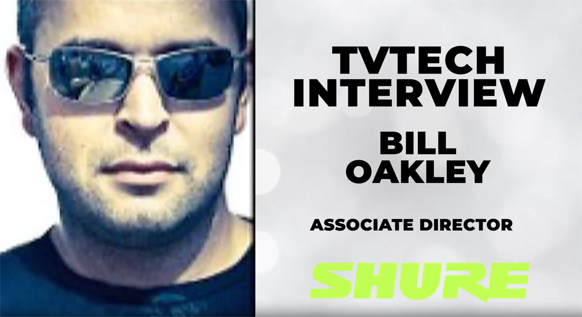 Image of Bill Oakley at Shure 