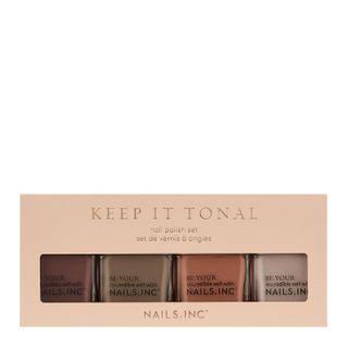 Nails.inc Keep It Tonal Nail Polish Set 4 X 14ml