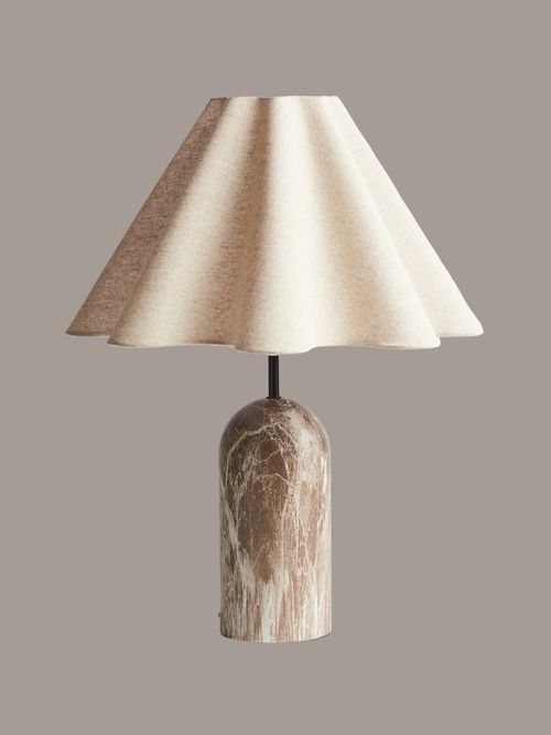 Linen-blend Table Lamp