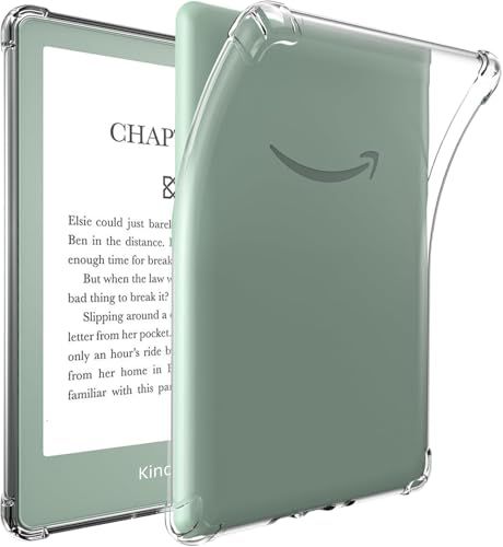 Flexible Silicone TPU cover with reinforced corners, transparent