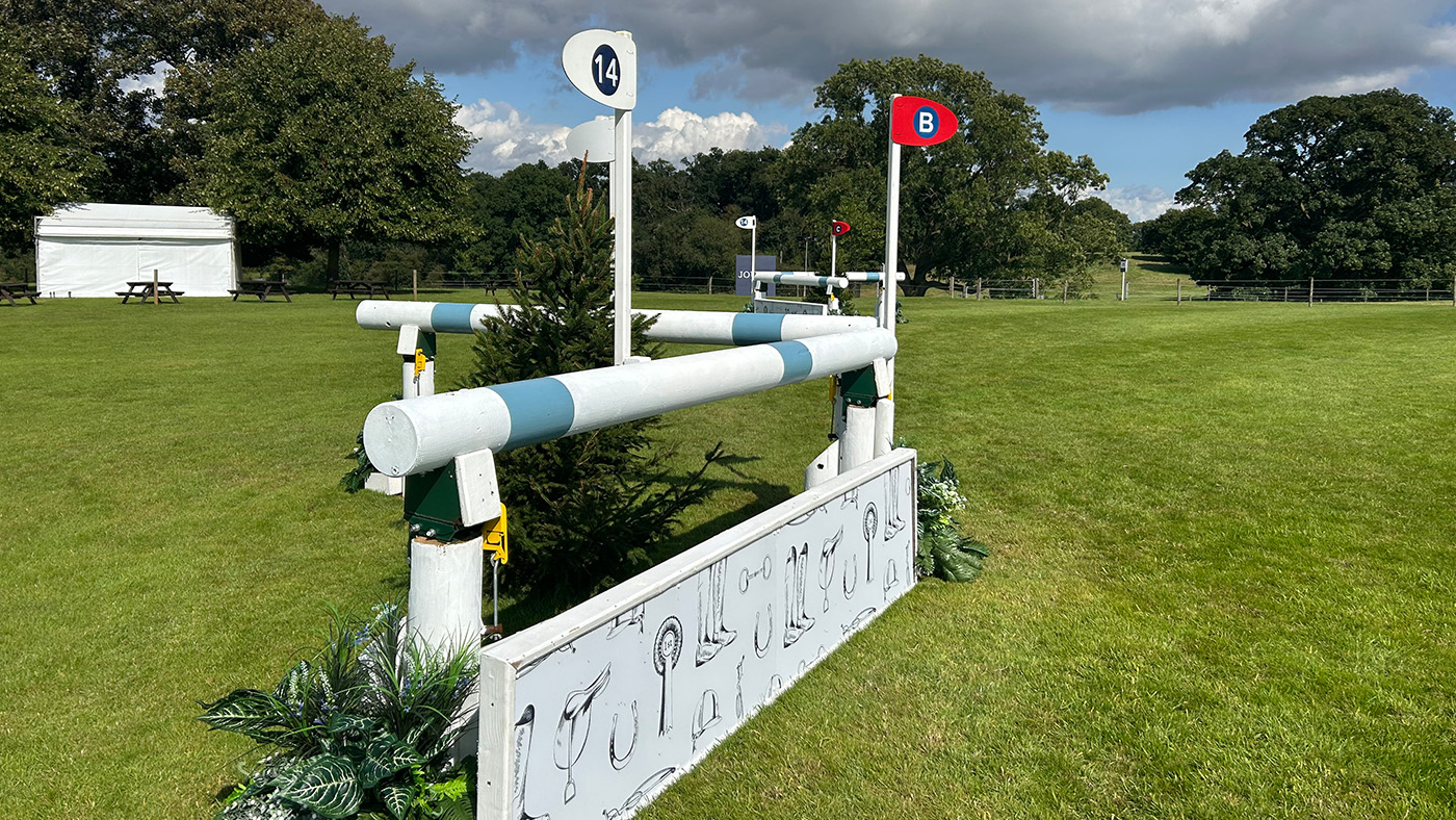 Burghley Horse Trials cross-country course