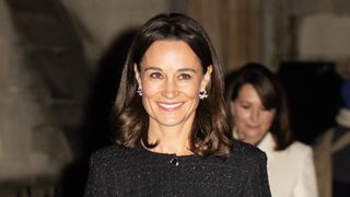 Pippa Middleton attends the 'Together At Christmas' Carol Service at Westminster Abbey on December 06, 2024 in London, England