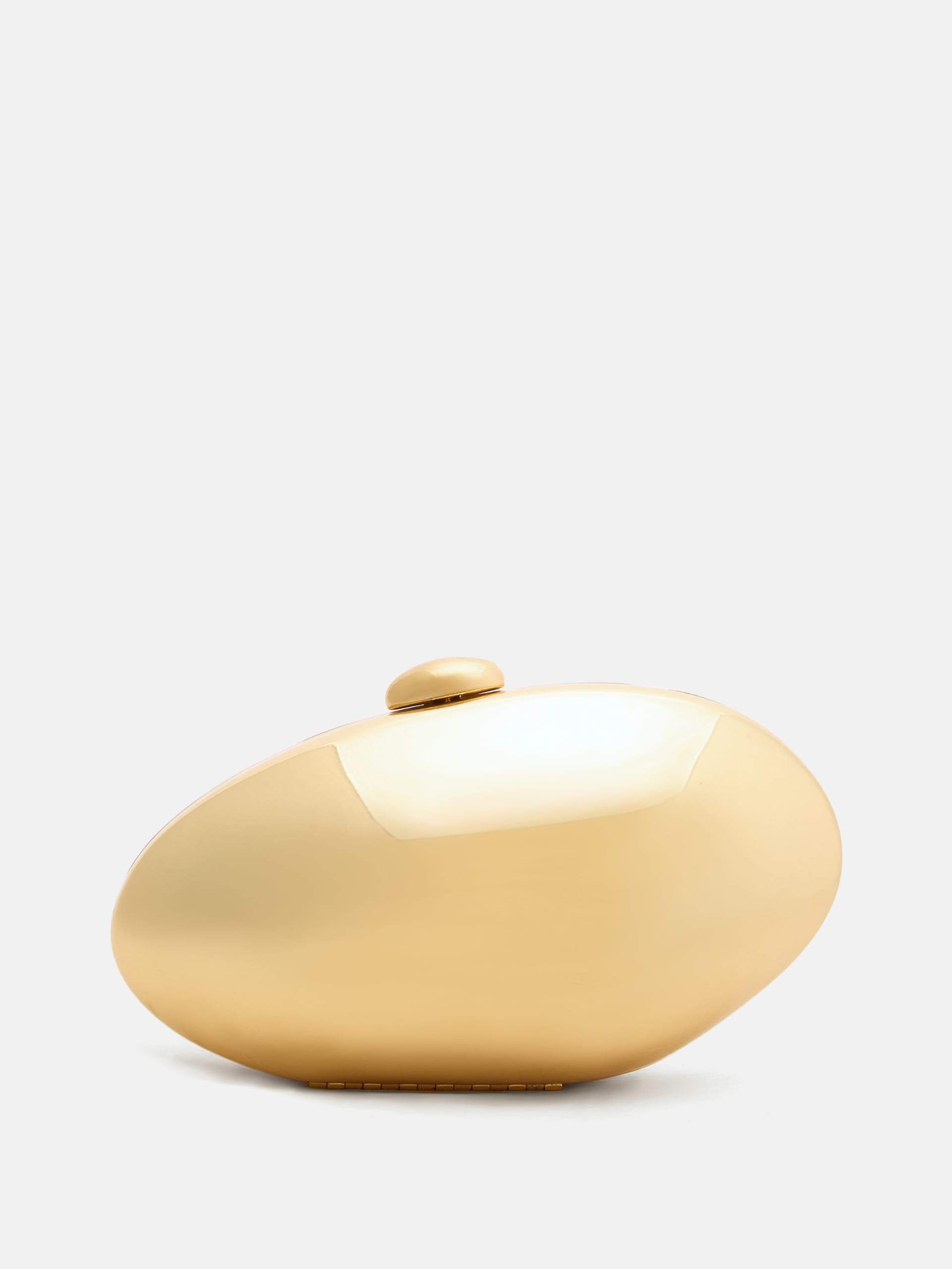 Marciano by GUESS, Metallic Oval Clutch