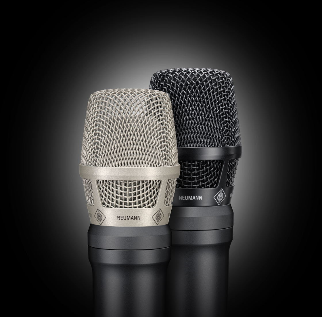The new Neumann capsule heads for Sennheiser systems.