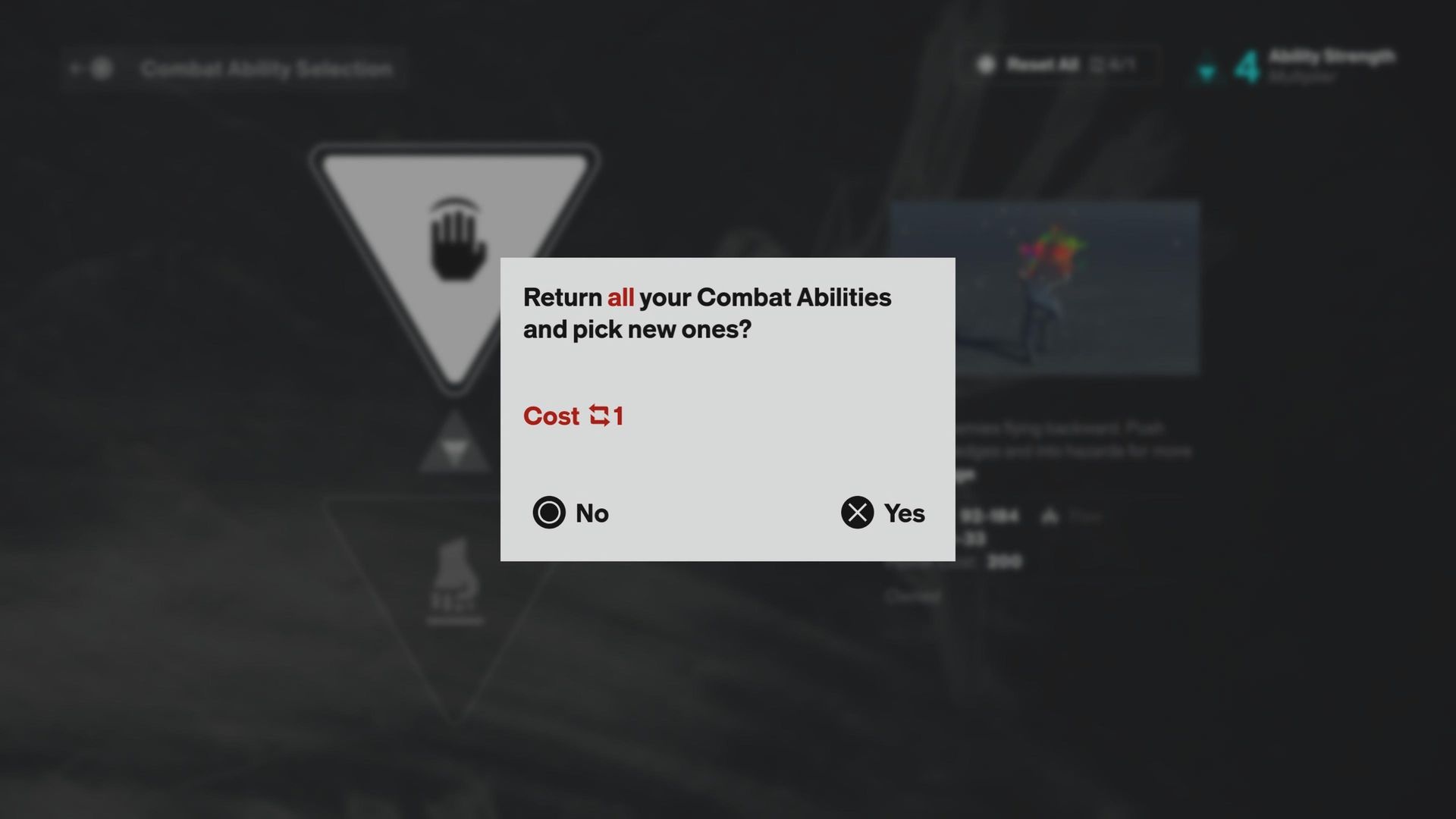 How to get Reset Items and respec in Control Resonant