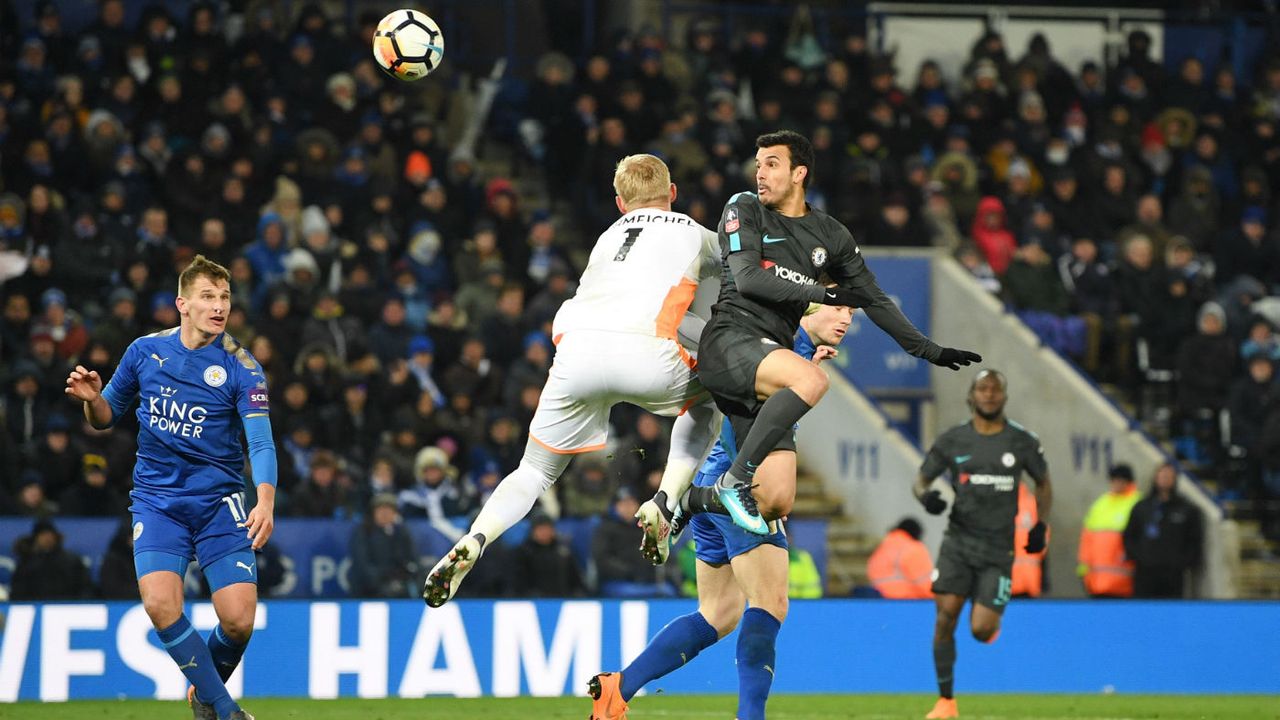 Pedro goal Chelsea FA Cup semi finals