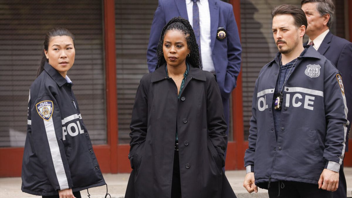 Maldonado, Bell, and Cho in Law and Order: Organized Crime Season 2.