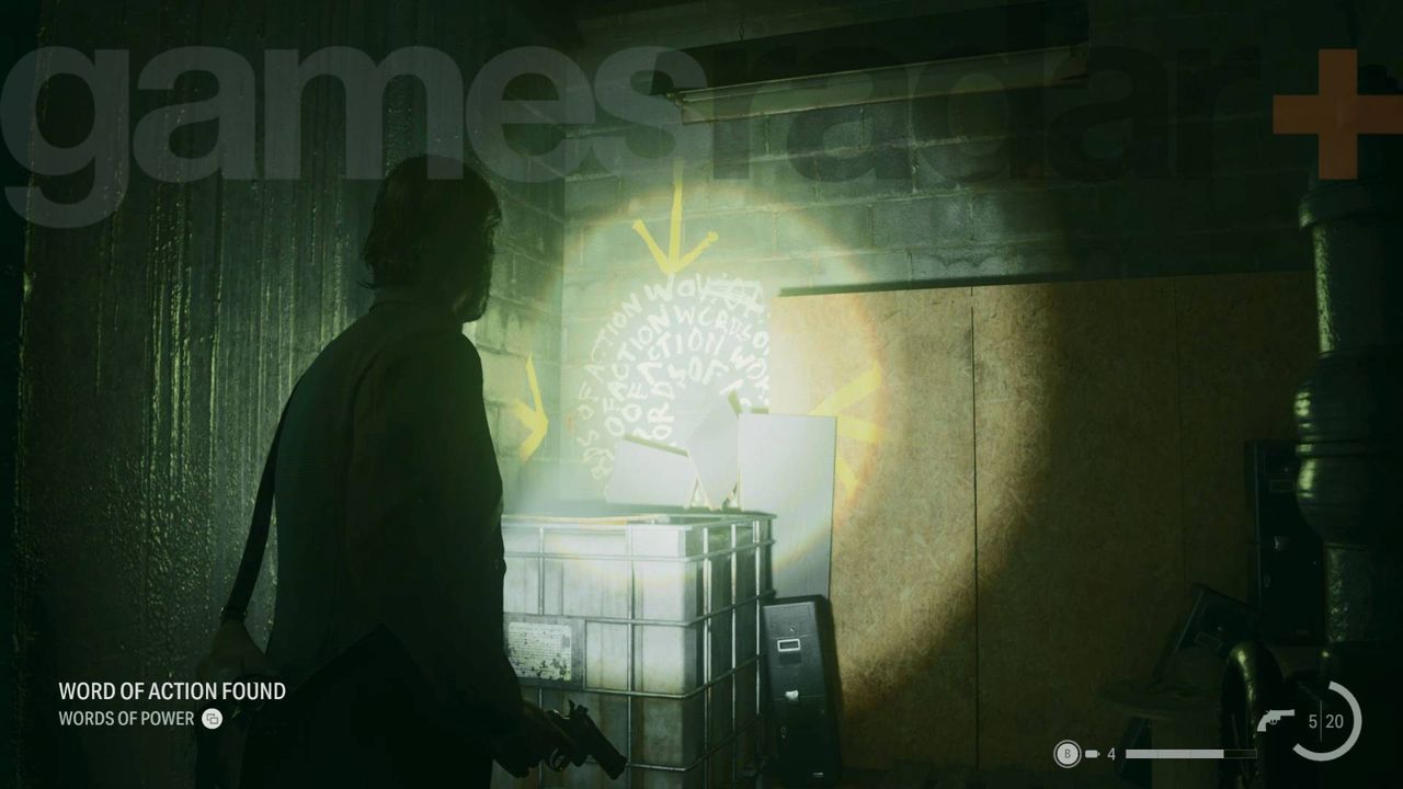 alan wake 2 subway words of power