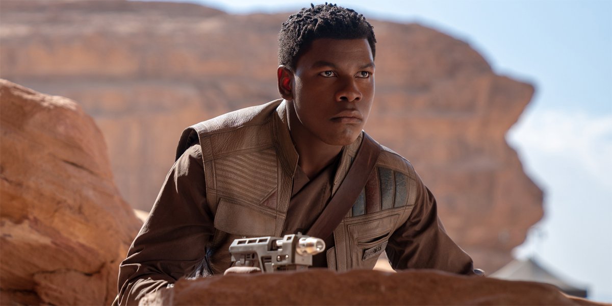 John Boyega as Finn in Star Wars The Rise Of Skywalker