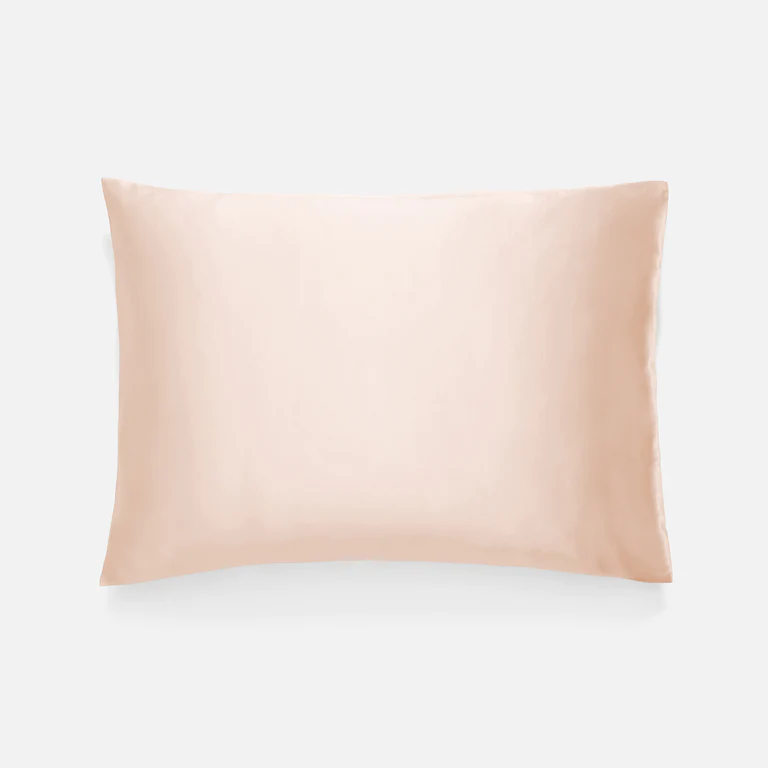 Brooklinen satin pink pillowcase