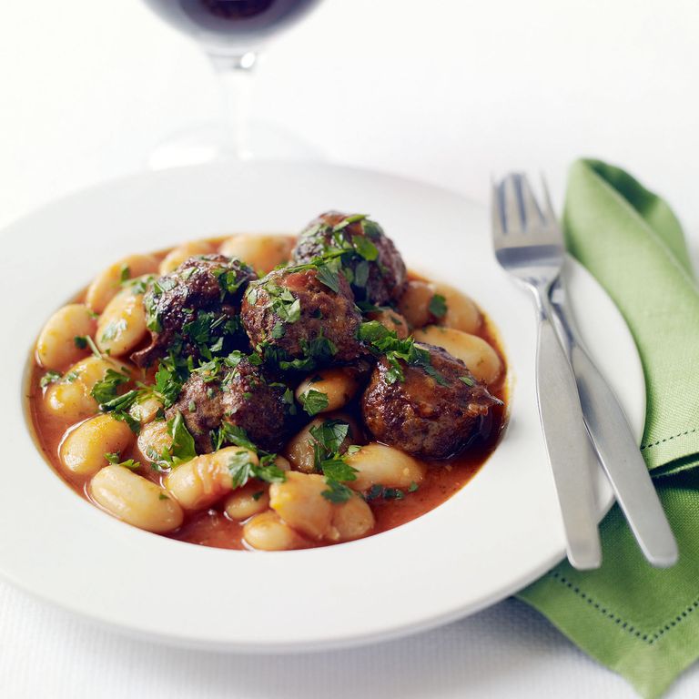 Beans and Meatballs recipe-pork recipes-recipe ideas-new recipes-woman and home