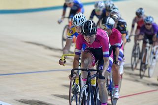 Sarah Storey raced as well as officially opening the venue
