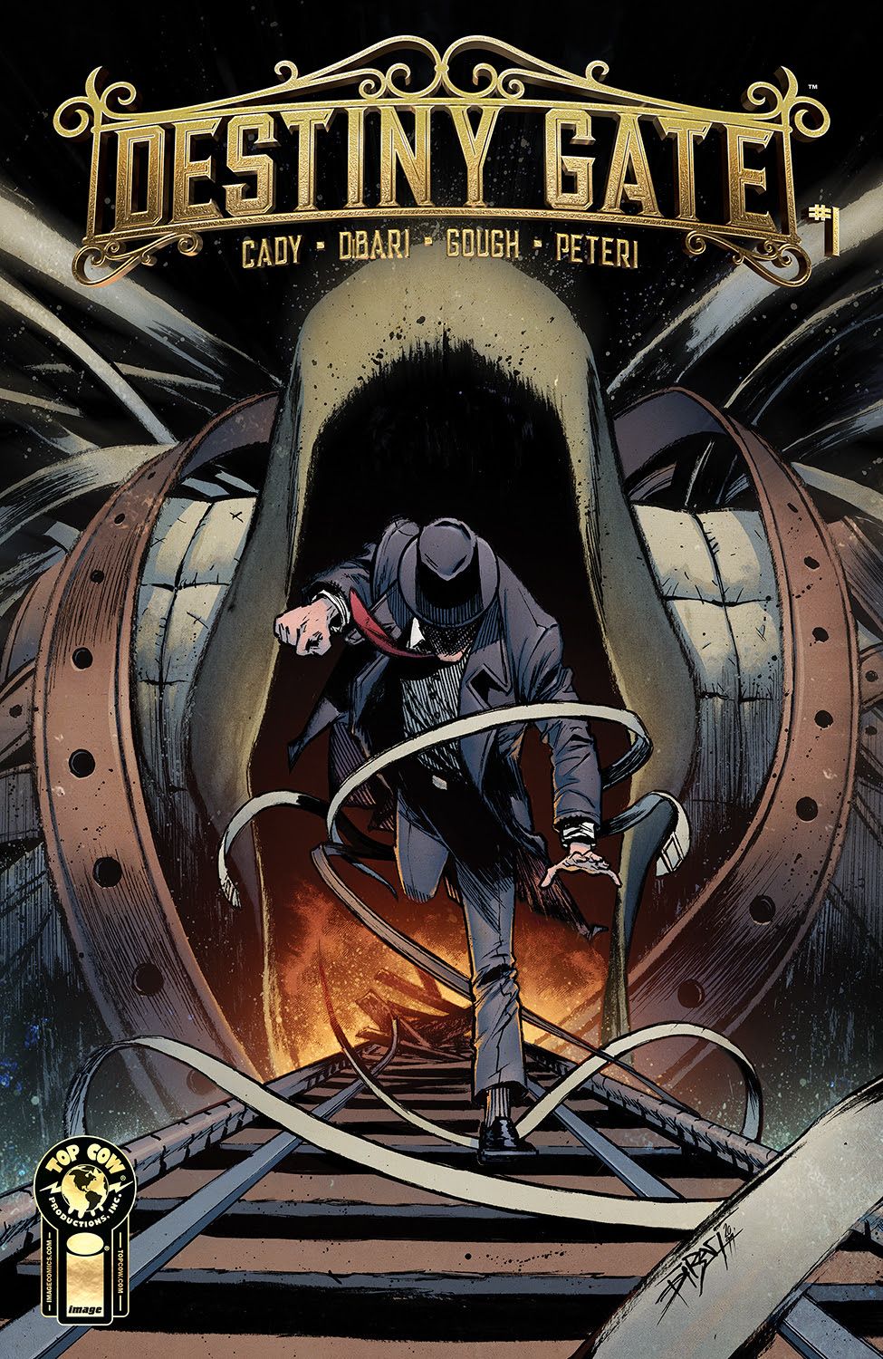Covers for Destiny Gate #1.