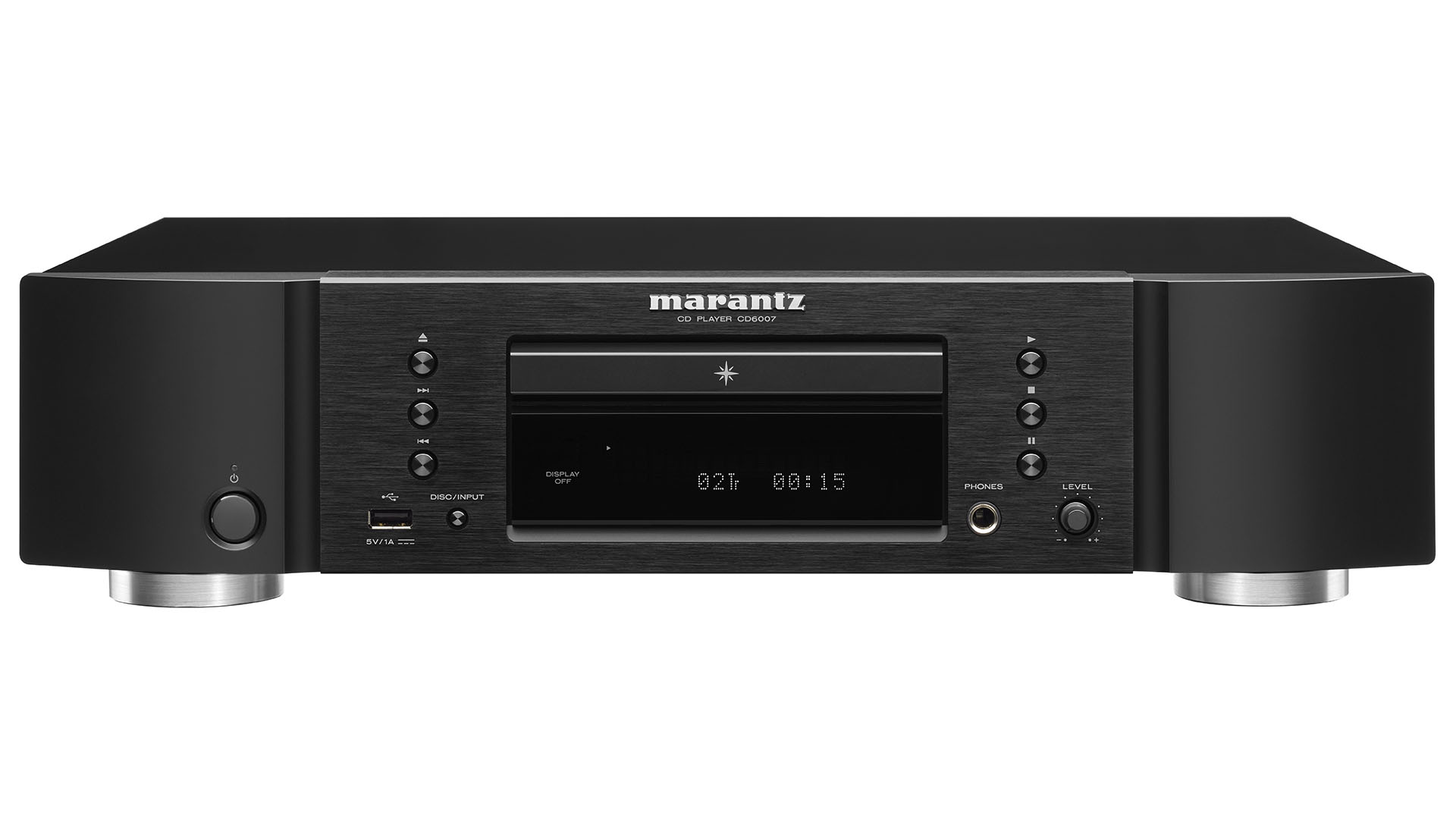 Marantz CD6007 CD player on a white background