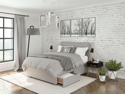 Bedroom furniture sales on Bensons For Beds including Latina Divan Bed