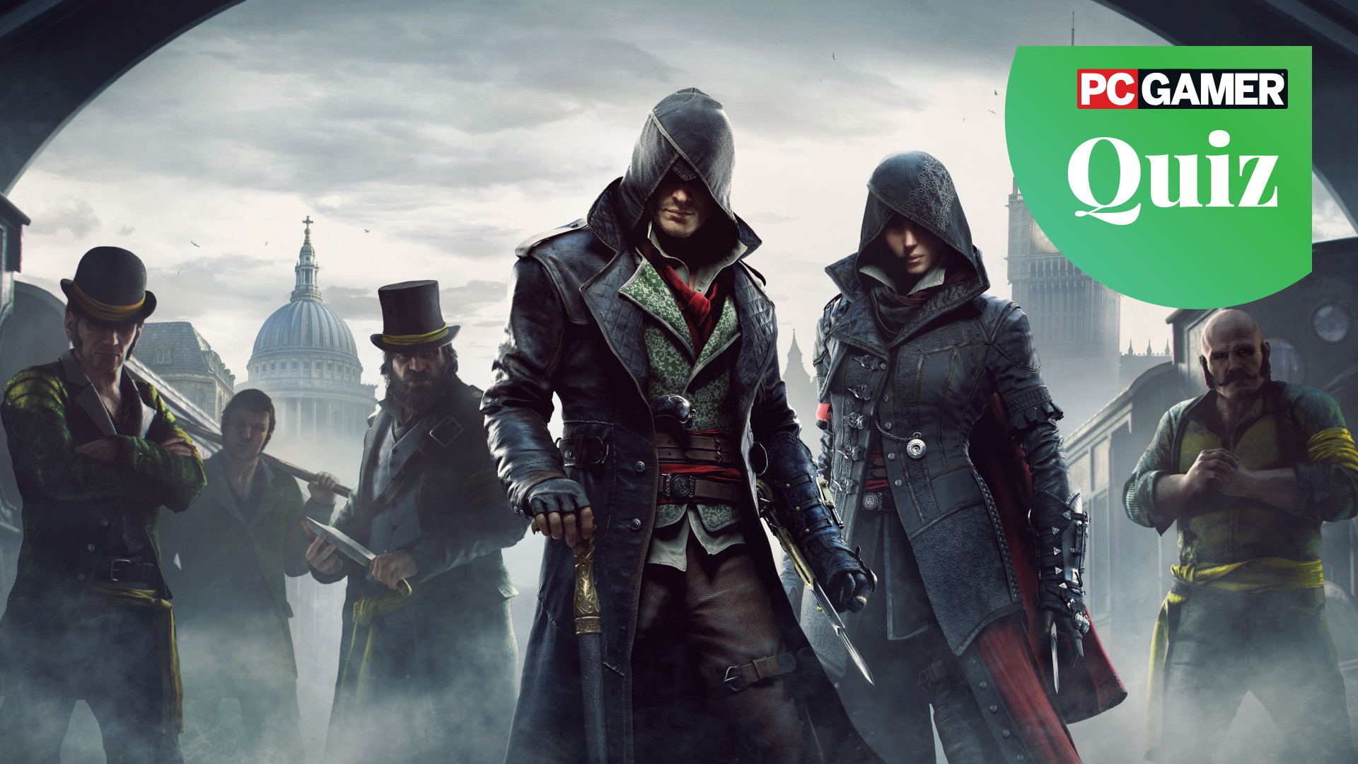 The Frye twins and their gang in Assassin&#039;s Creed Syndicate. 