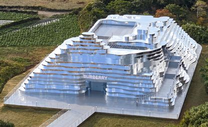 Burberry The Imagined Landscapes sculpture in Jeju, South Korea