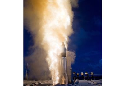 Raytheon's SM-3, rockets
