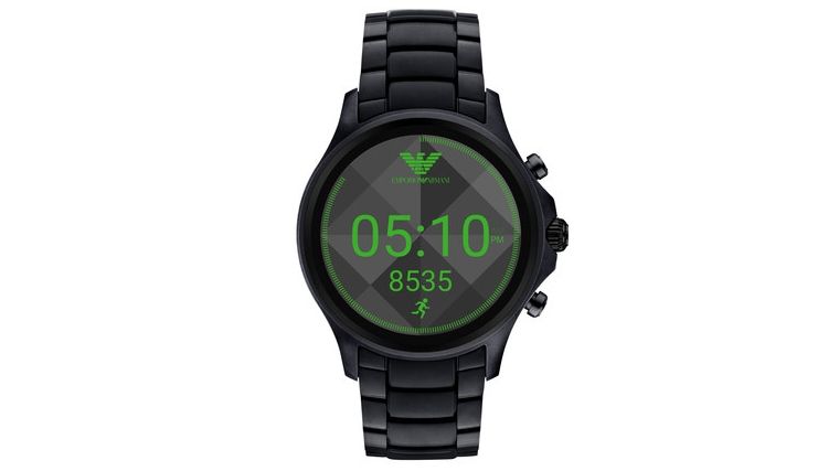 This Emporio Armani Connected watch is the first Armani smartwatch with a touchscreen. It's set to arrive in September 2017.