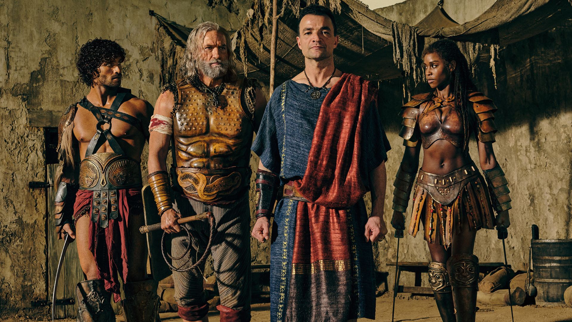 The cast of Spartacus: House of Ashur
