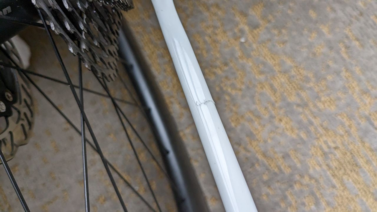 Look 795 Blade RS cracked frame