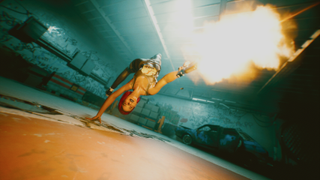 Cyberpunk 2077 pose photography