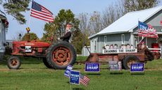 US election placards 